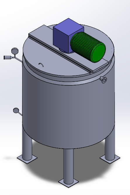 Ribbon Blender Mixer